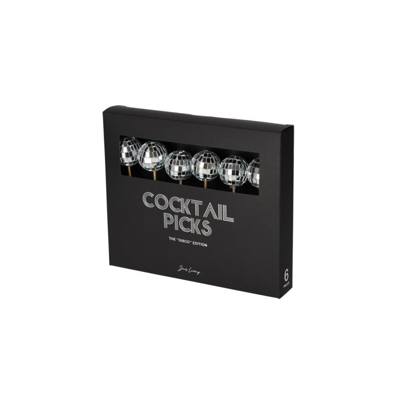 JENS Living Cocktailprikkers Discoballen /6