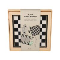 JENS Living Houten 6-in-1 Spel