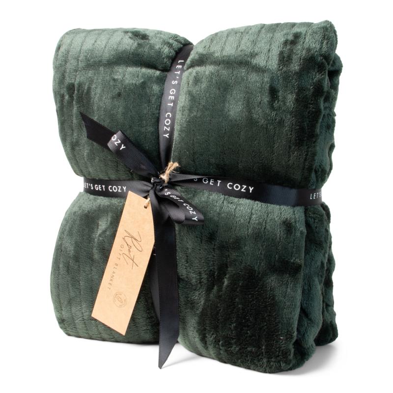 JENS Living Gift Plaid RPET Groen
