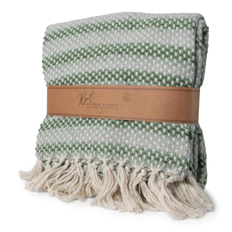 JENS Living Indoor/Outdoor Blanket RPET Green
