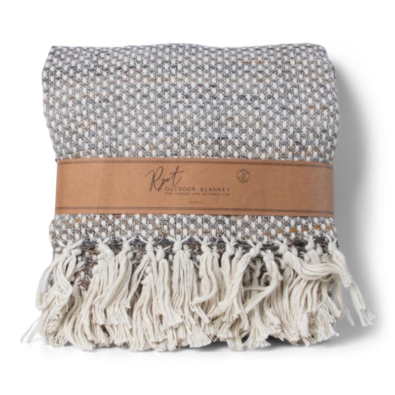 JENS Living Indoor/Outdoor Blanket RPET Grey