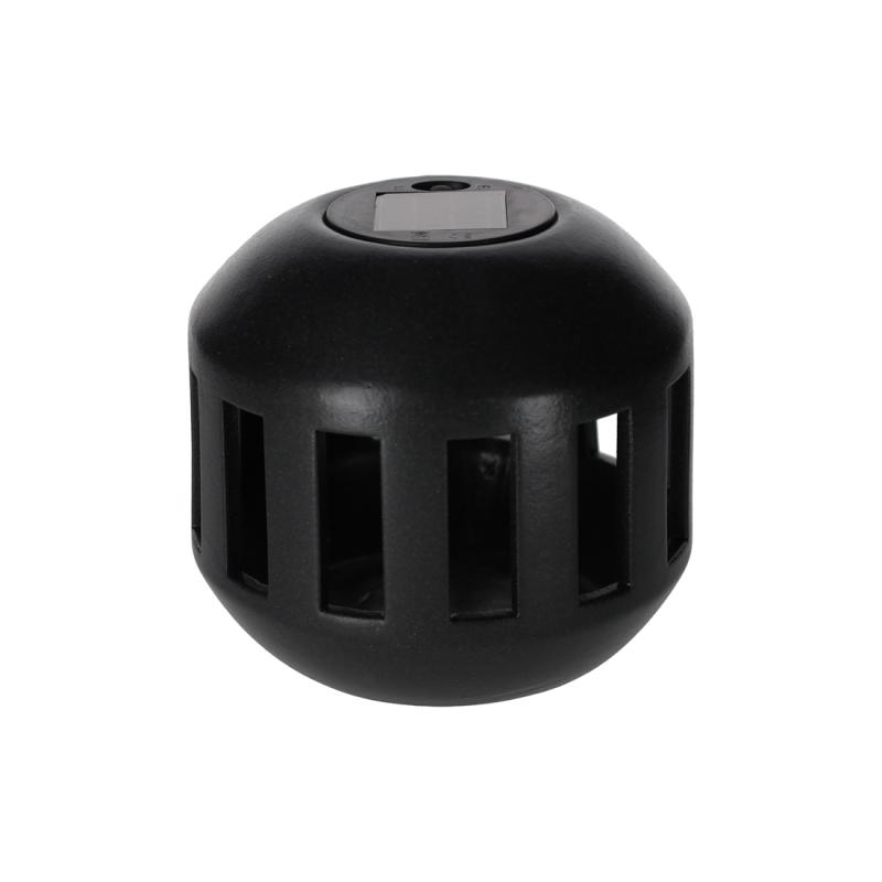 JENS Living Ceramic Solar Lantern Xavi Black