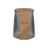 JENS Living Theelichthouder met 3 Theelichten Smoke