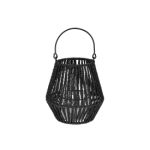 JENS Living Lantaarn Jacky Zwart Small