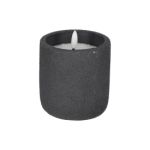JENS Living Frosted LED Candle Anthracite