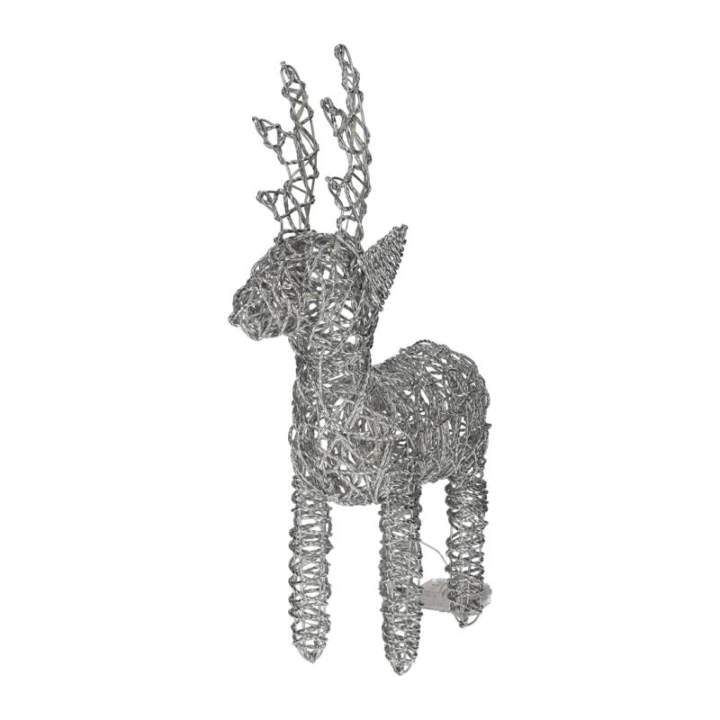 JENS Living LED Rendier Zilver Large