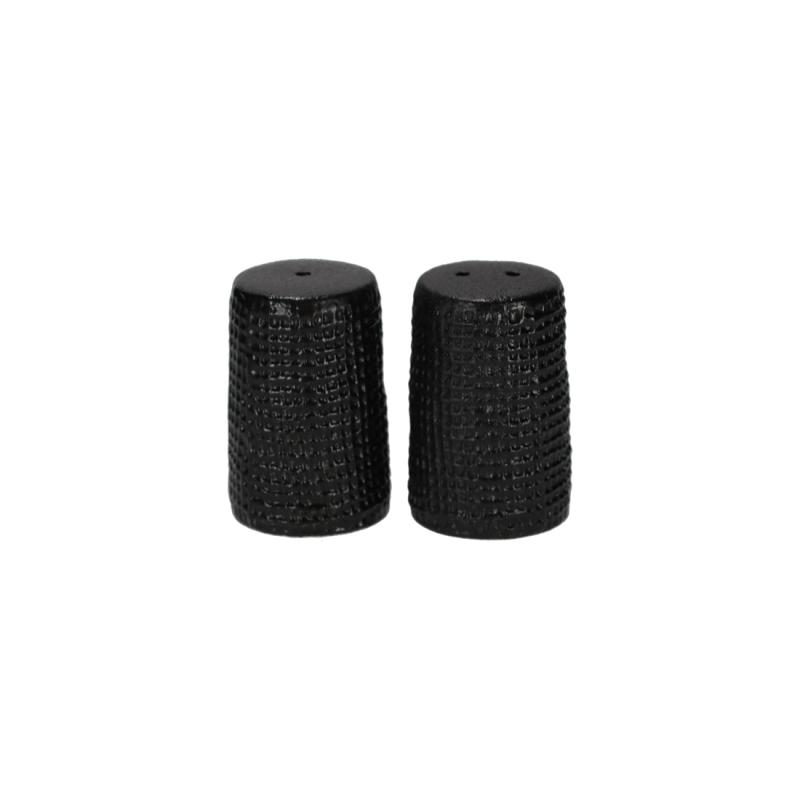JENS Living Wafel Peper & Zout Set Zwart