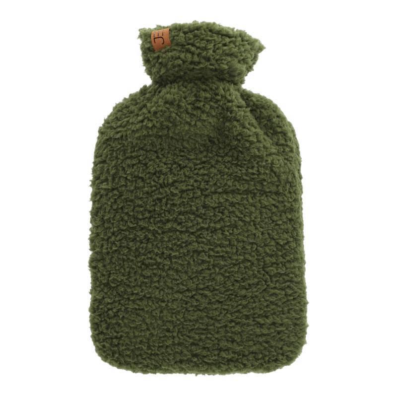 JENS Living Teddy Hot Water Bottle Green