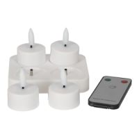 JENS Living LED Rechargable Tealights /4