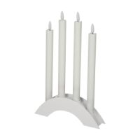JENS Living LED Rechargable Dining Candles /4