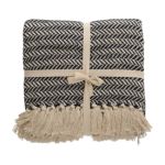 JENS Living Basic Recycled Cotton Plaid Blauw