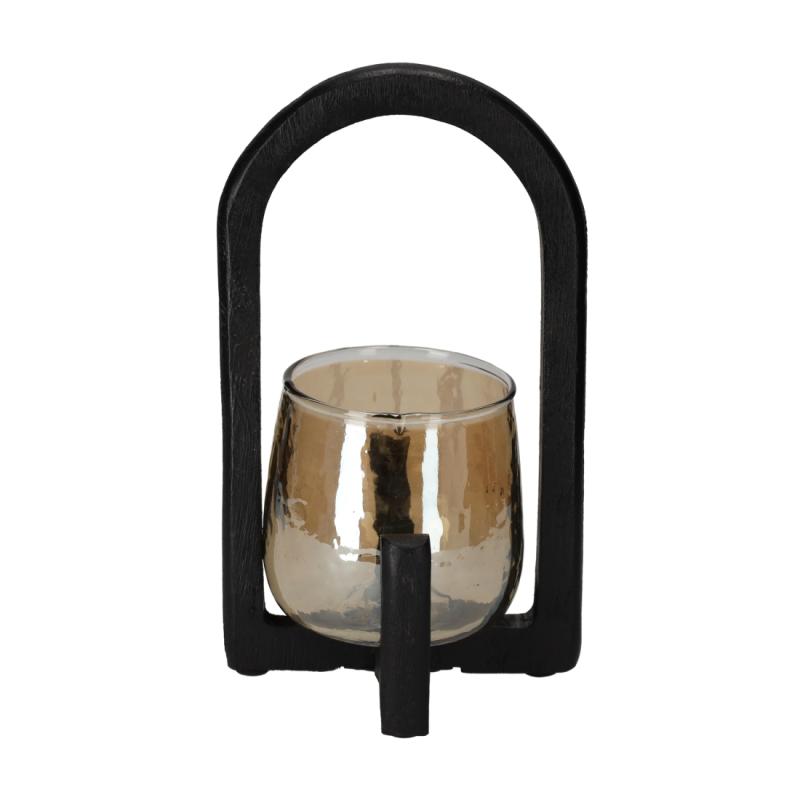 JENS Living Lantaarn Ravi Zwart Small