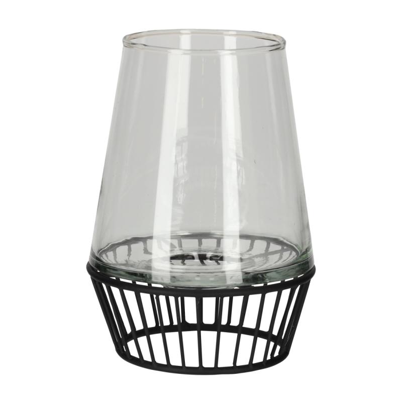 JENS Living Theelicht Lantaarn Small Zwart