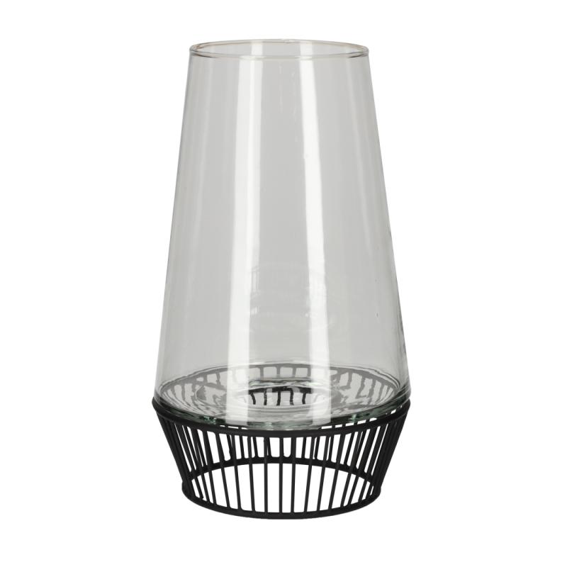 JENS Living Theelicht Lantaarn Large Zwart