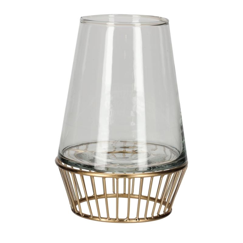 JENS Living Theelicht Lantaarn Small Goud