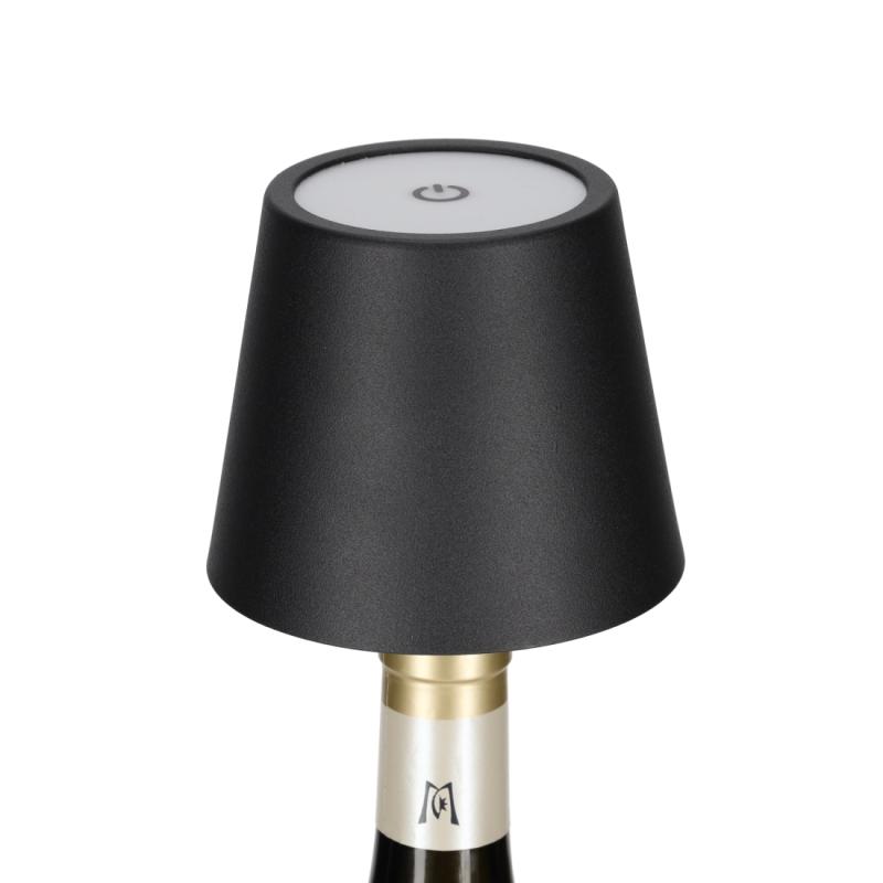 JENS Living LED Bottle Light Black