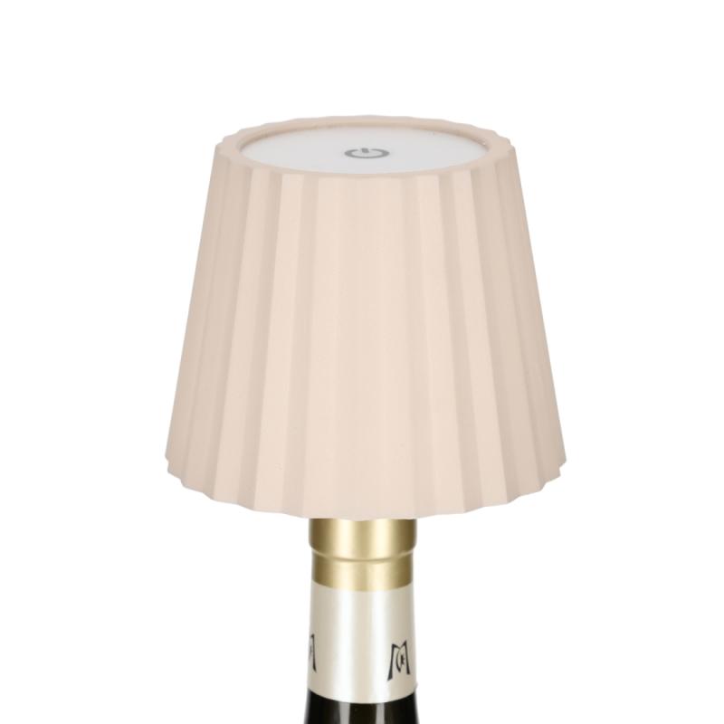 JENS Living LED Bottle Light Ribble Taupe