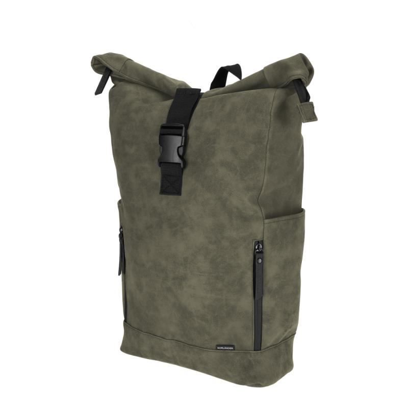 NORLÄNDER Nubuck Bicycle Backpack Green