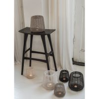 JENS Living Lantaarn Sil Zwart Large