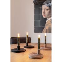JENS Living Candleholder Moos Black XL