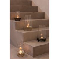 JENS Living Theelicht Lantaarn Small Zwart